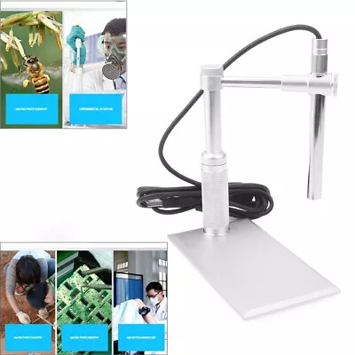 5V 500X 2MP USB Digital Microscope Video Webcam Magnifier Camera Stand Reflector • $69.31