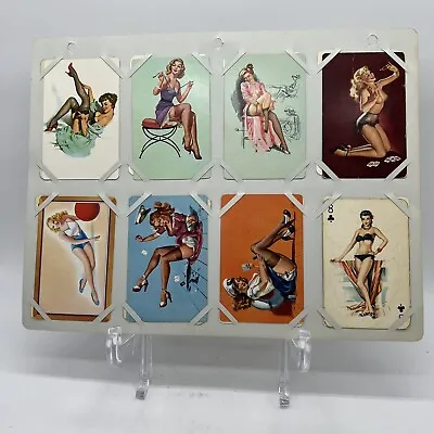 Vintage Risqué 1940’s Pinup Playing Cards 16 McPherson Elvgren Layne-More! • $18