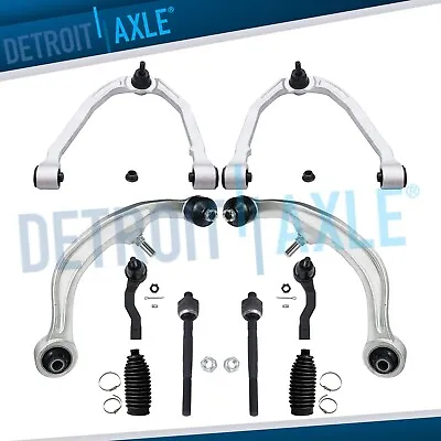 Front Control Arms W/Ball Joints + Tierod For 2003-2007 2009 G35 Nissan 350Z RWD • $204.35