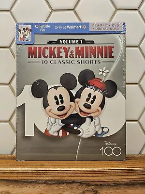 Mickey & Minnie - Disney100 Edition (Blu-ray + DVD + Digital Code) • $8.69