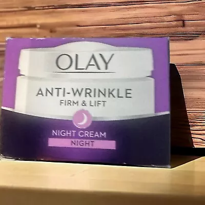 Olay Anti-wrinkle Firm & Lift With Skin Night Cream - 50ml • £6.90