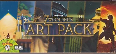 7 Wonders Art Pack SEALED Repos Productions Asmodee • $14.99