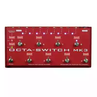 Carl Martin Octa-Switch MK3 Guitar Effect Switcher Pedal • $429