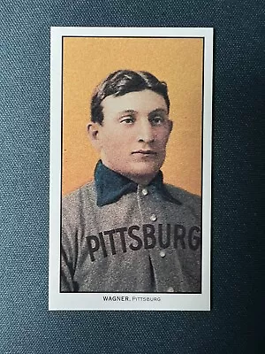 *1995 Reprint* 1909 T206 Honus Wagner Rookie Tobacco Card Piedmont Cigarettes Ad • $1.65