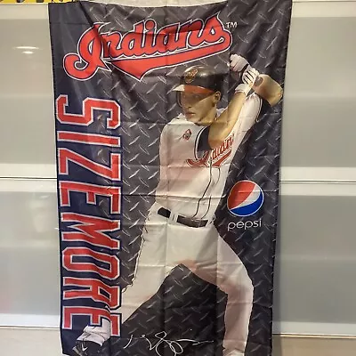 Cleveland Indians Grady Sizemore 57”x34” Pepsi Flag - NEW Unused MLB • $19.99