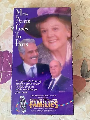 Mrs Arris Goes To Paris VHS (1994) Angela Lansbury Classic • $30