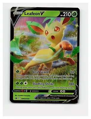 Leafeon V Black Star Promo - SWSH194 Sword & Shield - Pokemon TCG - NM • $2.25