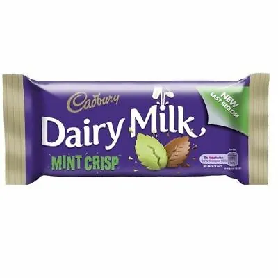 Cadbury Dairy Milk Mint Crisp 49g (Pack Of 4) • £6.59