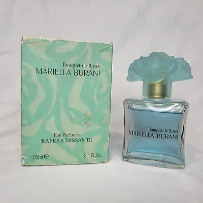 Mariella Burani Bouquet De Roses 3.4 Oz / 100 Ml Eau Parfumee Refraichissant • $56