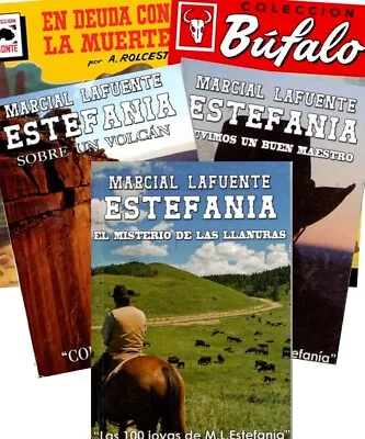 “Espera Por Mí” Set 5 Novelas Por Marcial Lafuente Estefania Y Otros Autores • $28.45