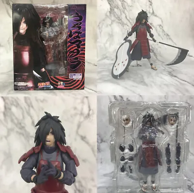 S.H Figuarts Naruto Shippuden Uchiha Madara Action Figure Anime SHF Model Toys • $27.99