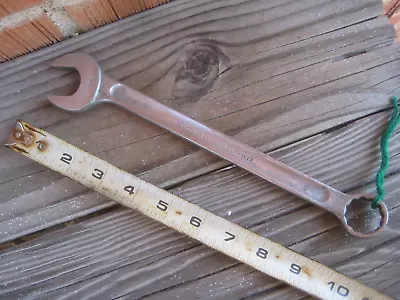 1940s Vintage HERBRAND - Van Chrome *** 7/8  Combination Wrench 1228 X 12 Pt USA • $22.85