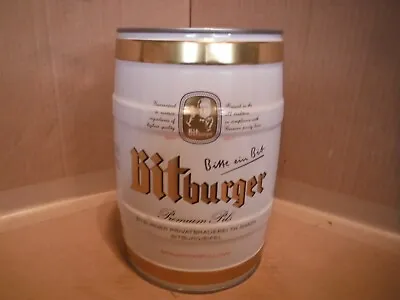 Bitburger 5 Liter Mini Beer Keg~germany #147 • $30
