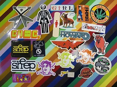 Vtg 1990s Asstd. Skateboards Sticker - Menace MNC Insane CIA Sheep Innes+ • $28