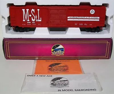 Mth Premier 20-90033a Minneapolis & St Louis 50 Foot Single Door Box Car • $45