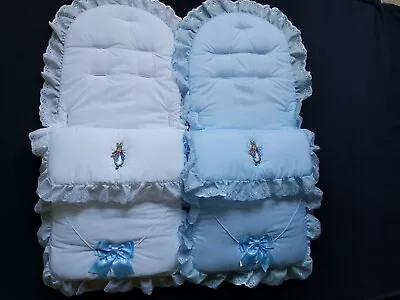 £36.99 • Buy Universal Fit Footmuff Peter Rabbit  Buggy Pushchair Pram Stroller Cosy-Toes 