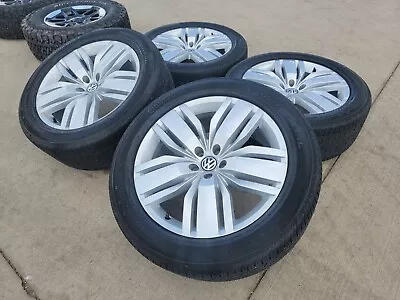 20  VW Atlas OEM Wheels Rims Tires Gray 70029 Audi Q7 Q8 2020 2021 2022 2023 • $1099