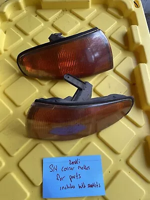 $29.99 • Buy 95-96 Nissan 240sx S14 OEM PAIR LEFT Right TURN Signal Corner Light