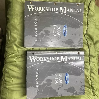 Original 2009 Ford F-150 Workshop Service Repair Manual Volume 1 & 2 Set • $100