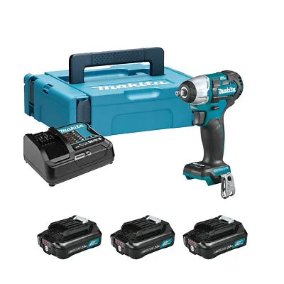 Makita TW160DSAJ-3 12v Max CXT 3/8  Brushless Impact Wrench (3x2Ah) • £248