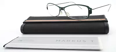 MARKUS T Glasses Spectacles M1 241 Minimal Titan Green Grey Flexible Lightweight • $345.84