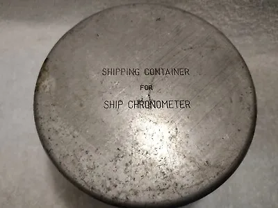 Rare Vintage Ships Chronometer Shipping Container & Padding Insert. Original... • $59