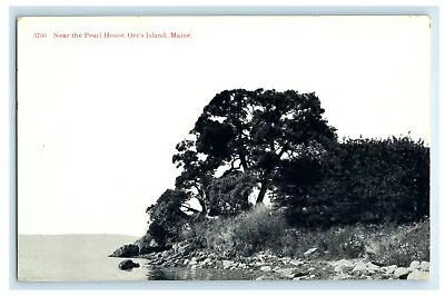C1910 Near The Pearl House Orr's Island Maine ME Unposted Antique Postcard • $16.47