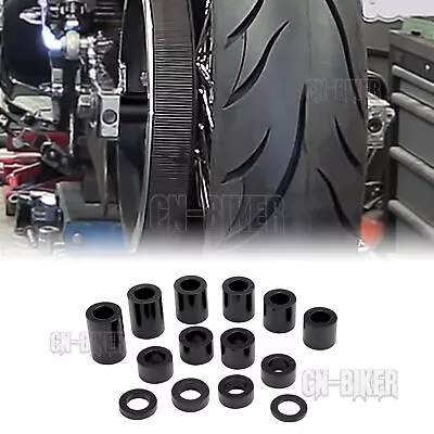 Wheel Axle Spacer Kit I.D. 3/4  O.D. 1 1/8  For Harley Sportster Iron 883 1200 • $19.99