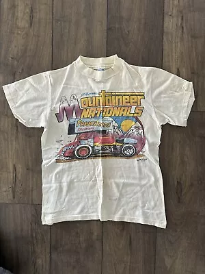 1983 Pennsboro Speedway World Of Outlaws Vintage Sprint Car Shirt Small • $24.99