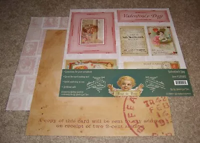 My Mind's Eye Ephemera/Paper Kit ~ Vintage Valentine's Day • $3.99