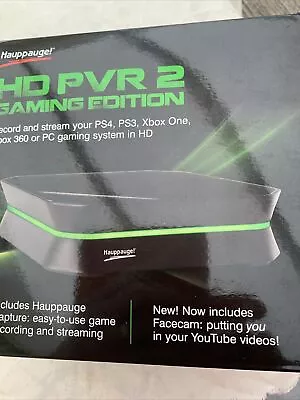 Hauppauge HD PVR GAMING EDITION. Records And Streams Your PS4 PS3 Xbox One  • £10