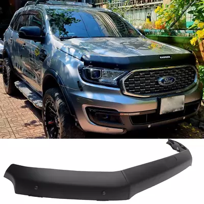 Matte Black Bonnet Protector Tinted Guard For Ford Ranger Raptor 2018-2022 • $104.46