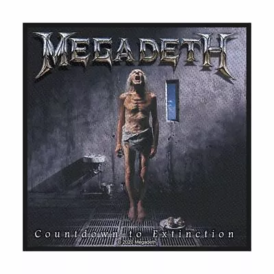 MEGADETH Countdown To Extinction 2020 WOVEN SEW ON PATCH Official Merchandise • £3.49
