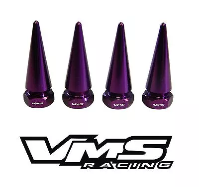Vms Billet Aluminum Purple B16 B18 Vtec Valve Cover Std Spike Nuts Bolts 8 Pcs • $19.95