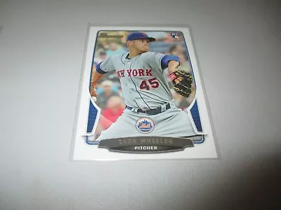 Zack Wheeler 2013 Bowman RC #20 • $1.89