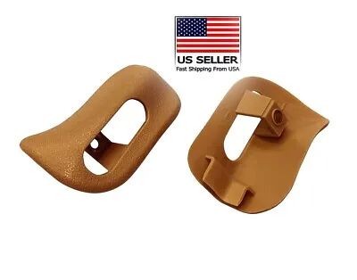 Set Of Brown Sun Visor Trim Caps (L & R) For Mercedes R129 SL500 SL600 • $49.95