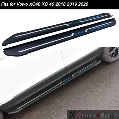 Fixed Running Board Side Steps Nerf Bar Fits For Volvo XC40 XC 40 2018 2019-2023 • $309