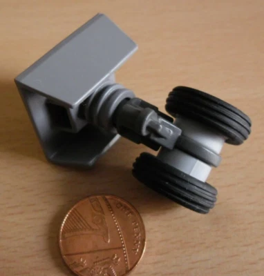 Plane Front Landing Gear Attachment Wheels & Tyres- Playmobil 3185 New Spares • £17.90