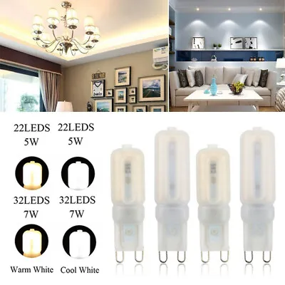 LED G9 7W 5W 2835 SMD Dimmable Capsule Bulb Replace For Halogen Light Bulb Lam√ • $1.77