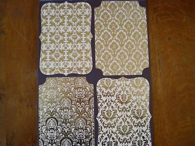 Beautiful Die Cut Toppers By Kanban. 'Simply Fabulous - Gilt Mats' (580) M • £1.10