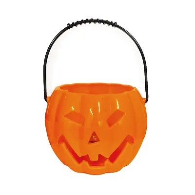 Halloween Pumpkin LED Light Up Cauldron Party Spooky Sound Night Decor Trick UK • £8.21