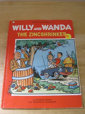 Willy And Wanda The Zincshrinkers 1977 Softcover By Willy Vandersteen • $44.90