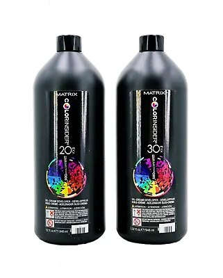 MATRIX COLOR INSIDER OIL-CREAM DEVELOPER 32oz NEW! (CHOOSE YOURS) • $19.99