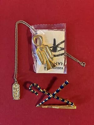 Lot Three Metropolitan Museum Of Art MMA Pendants King Tutankhamun 1976 • $125