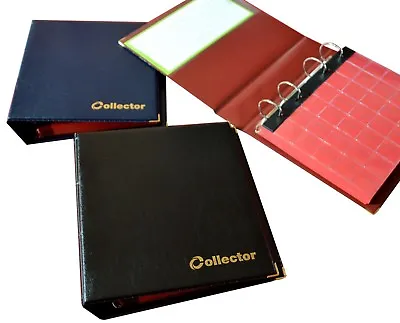 Collector Coin Album For 300 Coins Mix Sizes Book Folder Big Capacity Many Pages • £19.99