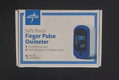 Medline Soft-Touch Finger Pulse Oximeter With OLED Display HCSM79S • $19.99