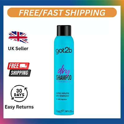 Schwarzkopf Fresh It Up Dry Shampoo Spray To Refresh Hair No White Residue 200ml • £5.42