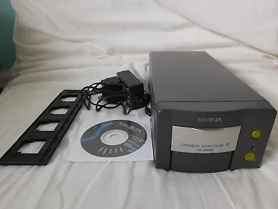 Konica Minolta Dimage Scan Dual III Mk3 AF 2840 Slide & Film Scanner Boxed • £225