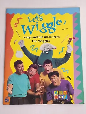 Let's Wiggle - Songs And Fun Ideas From The Wiggles - Kids Music Book • $45