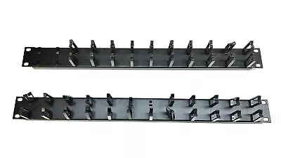 Middle Atlantic 19  X 1-3/4  X 1/2  Cable Spacing Bar 1U [Lot Of 2] USED • $28.29